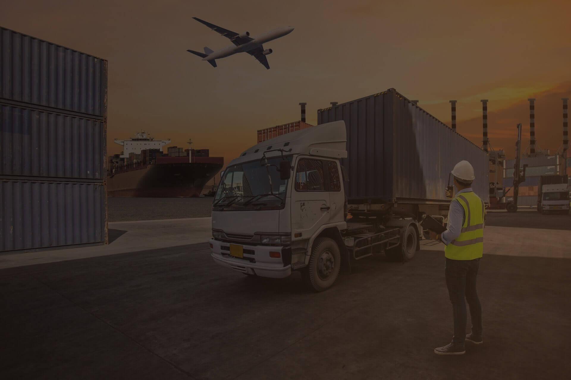 Hazmat Logistic banner – Express logistics and freight forwarding in UAE