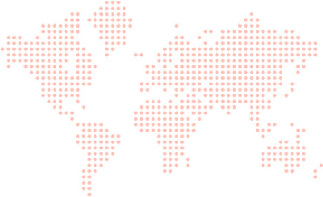 World map background in Hazmat Logistic design