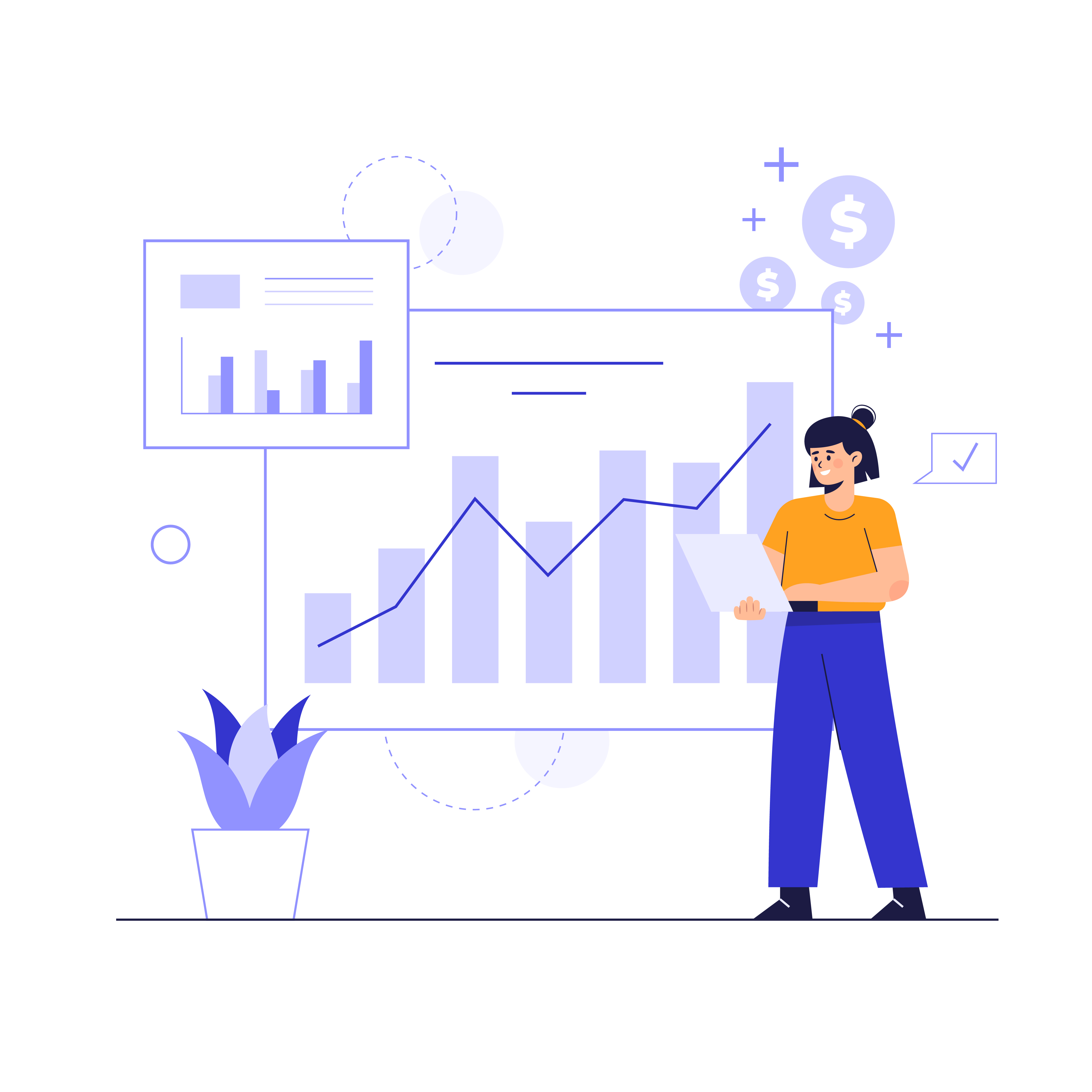 Pendency Reports dashboard visualization