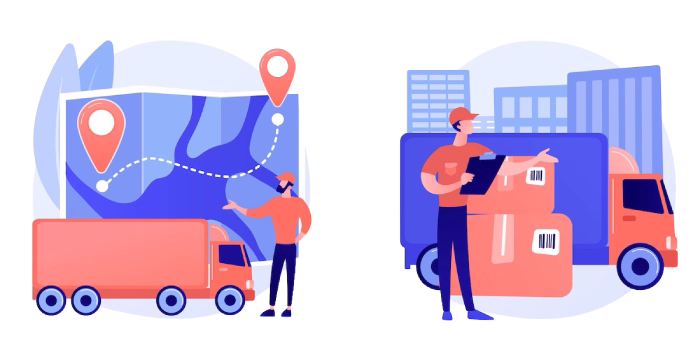Delivery Driver App Interface