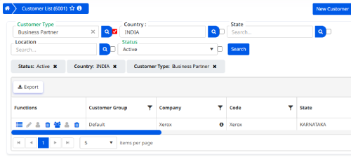 Local Storage Preferences Interface showing persistent dropdown settings