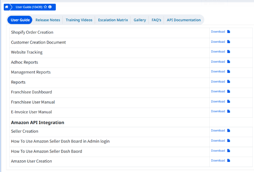 Courier Software User Guide showing courier management software platform screens