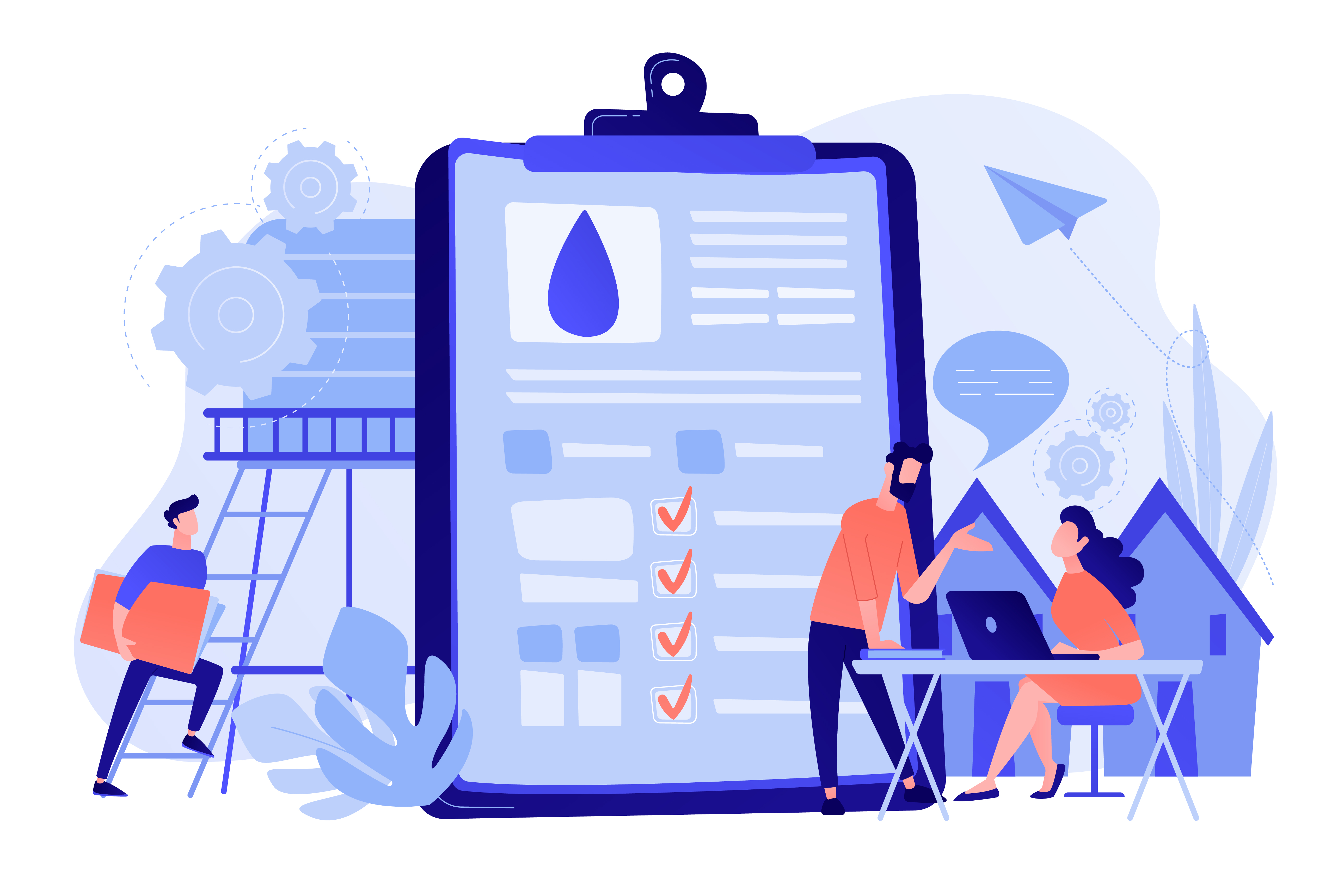 Digital checklists and compliance logs