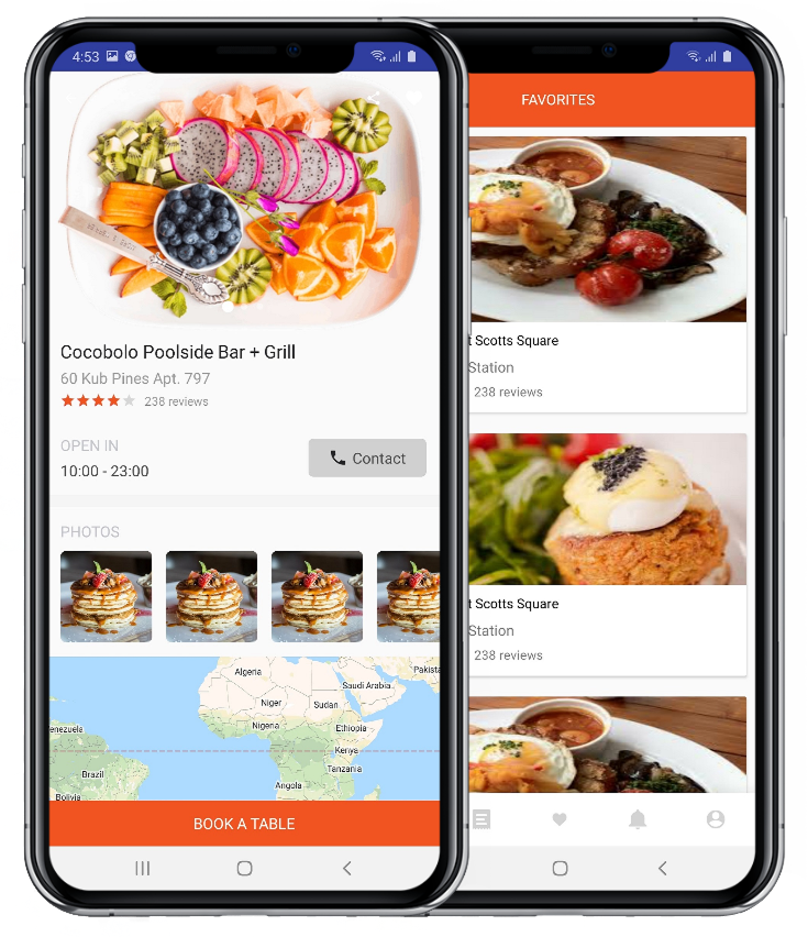 Softpal Feedme app — on-demand food delivery