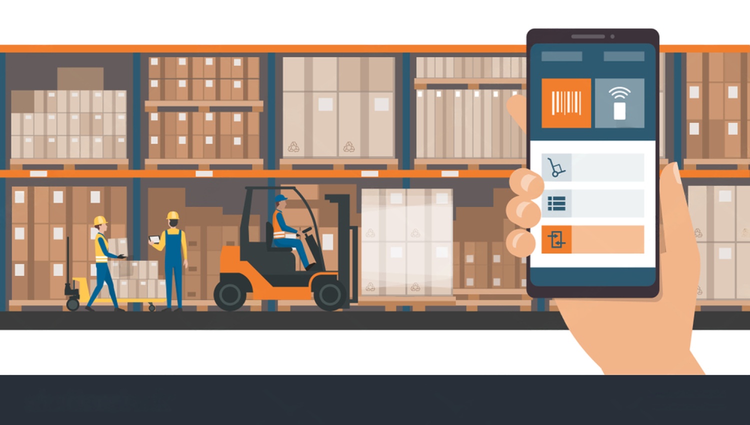 Warehouse mobile app